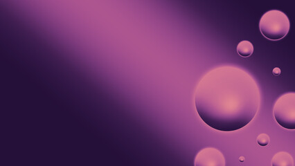 Water drops on gradient background bubble color concept graphic for illustration