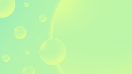 Water drops on gradient background bubble color concept graphic for illustration