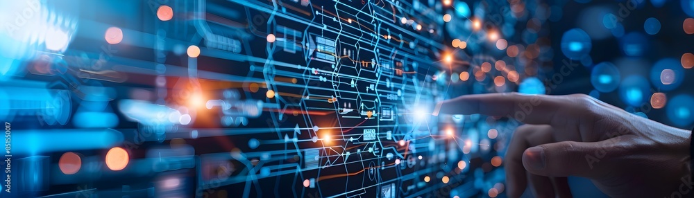 Poster deploying a unified communication system across a multinational company s tech team