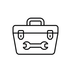 Tool box vector icon