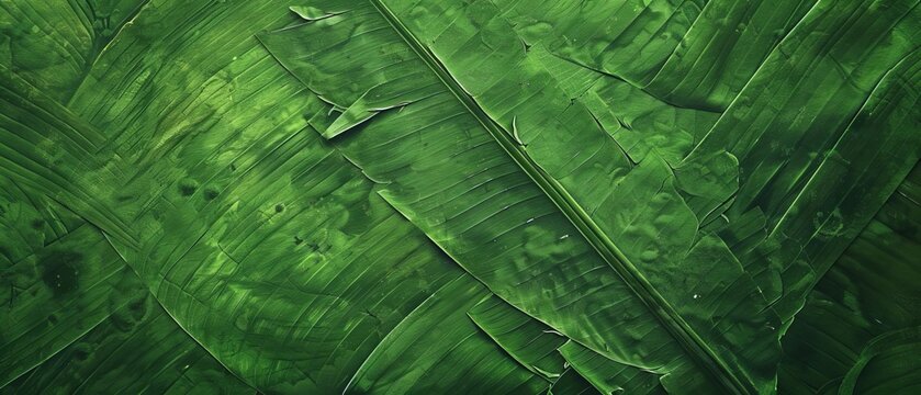 Green leaf texture,