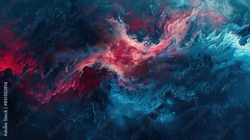 Poster unique abstract background design with complex shapes and unparalleled creativity
