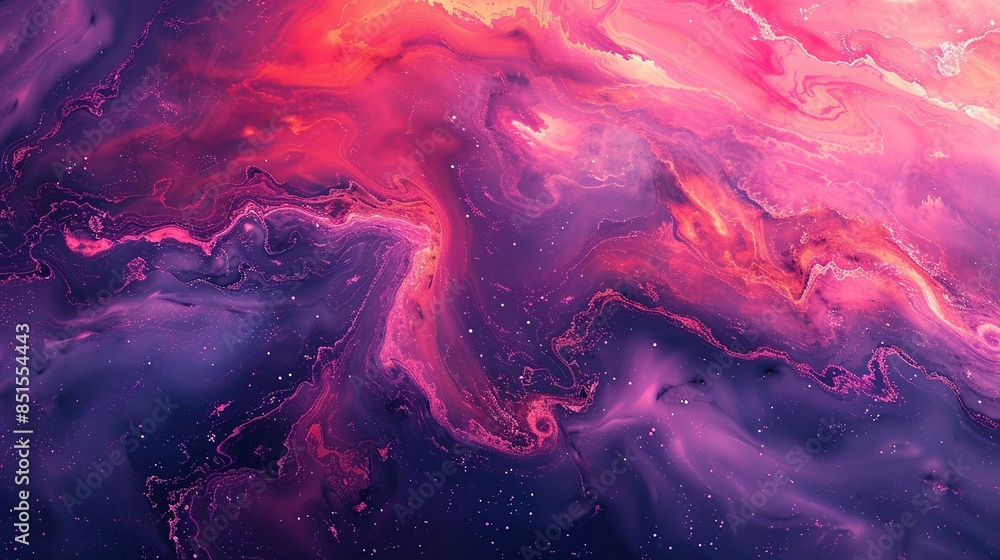 Poster unseen before abstract art background with vibrant colors and unique forms