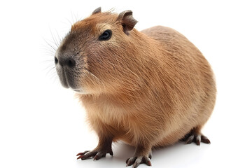 Fototapeta premium Capybara isolated on white background