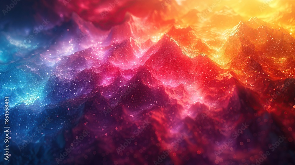 Poster ultra high-resolution 8k geometric abstract background featuring dynamic shapes and patterns