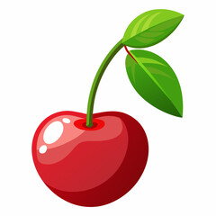 illustration of a cherry