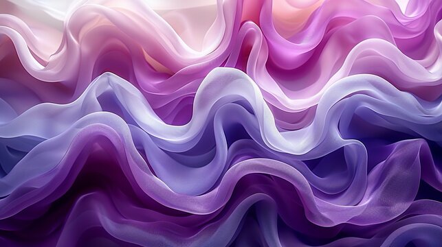 Intertwining ribbons of lilac and pearl, exuding an aura of elegance and refinement. Abstract Backgrounds Illustration, Minimalism,