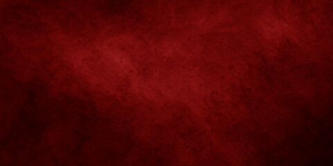 Abstract grunge background design with textured red stone concrete wall. Old wall backdrop gradient texture cement dark red background abstract dark color design.