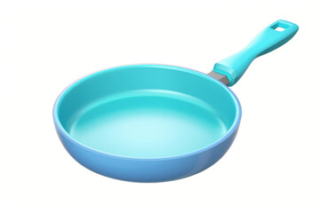 3d rendering frying pan isolated on white background