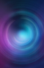 Fototapeta premium Abstract background in the form of blue-pink radial blur.