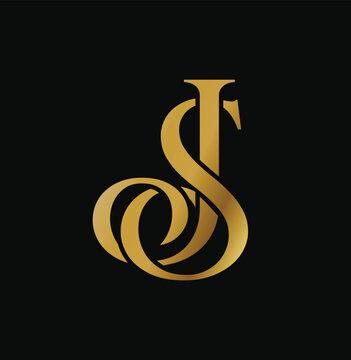 JS logo overlapping design Alphabet letters Initials Monogram logo JS, JS INITIAL