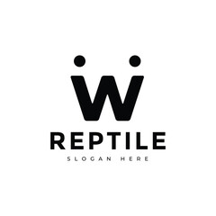 wild snake logo design venomous