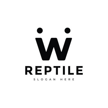 wild snake logo design venomous