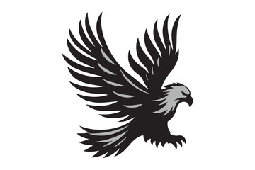 Fototapeta premium Eagle vector illustration logo design, eagle icon logo