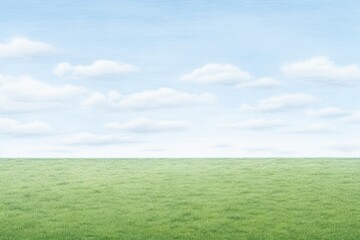 Fototapeta premium Lawn sky backgrounds outdoors.