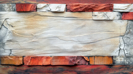 Abstract minimalist white stone mahogany background. Background for website and business card, suitable for any creative projects