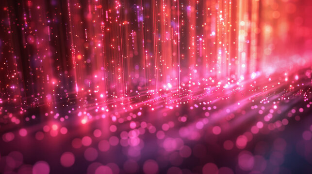 Abstract Blurred pink tone lights background.
