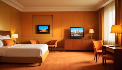 Fototapeta premium living room interior