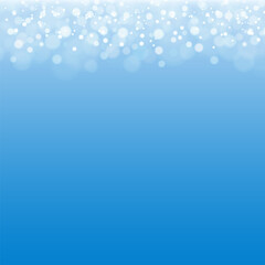 キラキラのブルーの背景イラスト