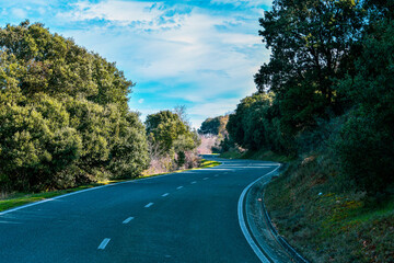 road in the mountains