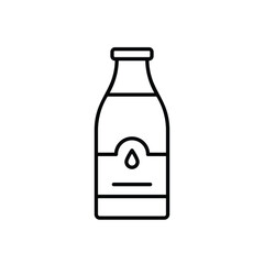 Milk Bottle vector icon