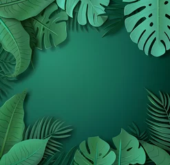 green leaves background © Elvira