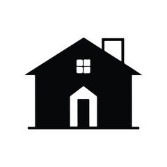House logo vector art illustration 