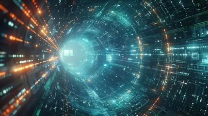 Cryptography entanglement space