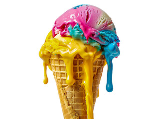 An ice cream cone