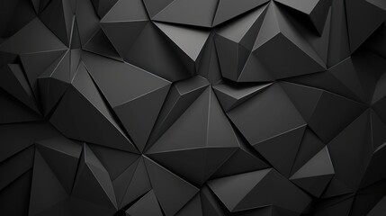 Obraz premium Abstract Black Geometric Pattern