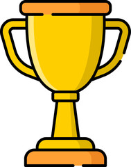 Gold Trophy Icon