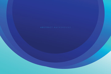Abstract light and dark blue color gradient background. Modern minimalistic vector and geometric design template.