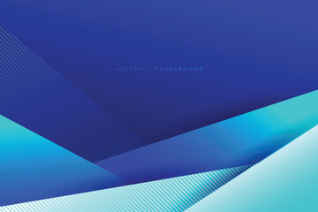 Abstract light and dark blue color gradient background. Modern minimalistic vector and geometric design template.