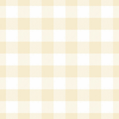 Cosy plaid background fabric, faded tartan pattern textile. Artwork texture vector check seamless in white and light colors.