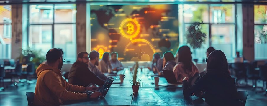 Financial Planning and Cryptocurrency Investment Workshops with Diverse Participants