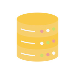 Database vector icon