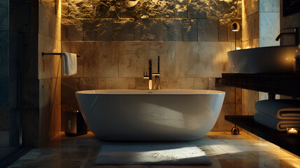 bathroom sink and faucet