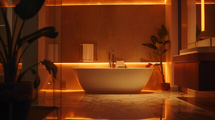 bathroom with a shower