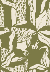 Seamless floral design. Backdrop flowers pattern.