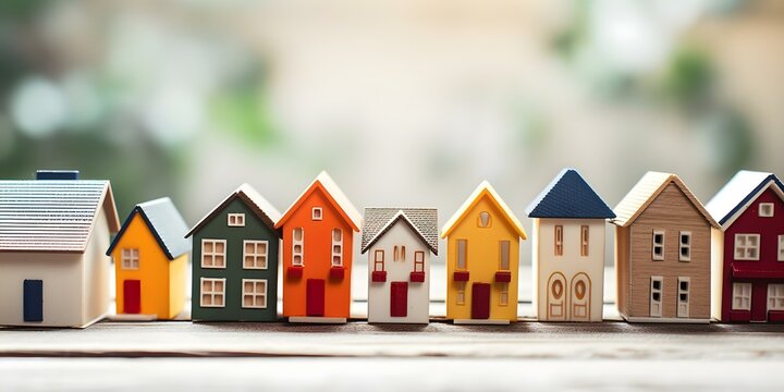 The scarcity of affordable housing is attributed to a lack of available living spaces. Concept Affordable Housing, Housing Crisis, Limited Space, Urban Development, Real Estate Market