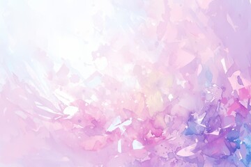 Abstract Watercolor Background in Pastel Tones