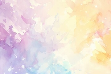 Abstract Watercolor Background with Delicate Hues