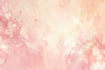 Fototapeta premium Abstract Watercolor Background with Soft Pink and Yellow Hues