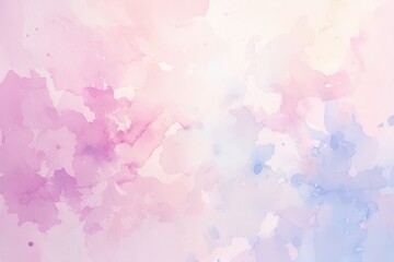 Abstract Watercolor Background with Pastel Hues