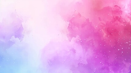 Fototapeta premium Abstract pink and purple watercolor background for vibrant designs