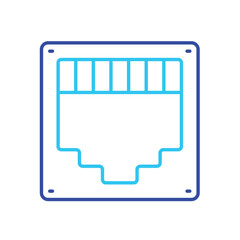 Ethernet vector icon