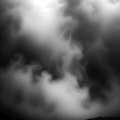 Obraz premium a misty image against a dark background