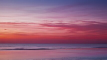 Obraz premium sunset over the ocean