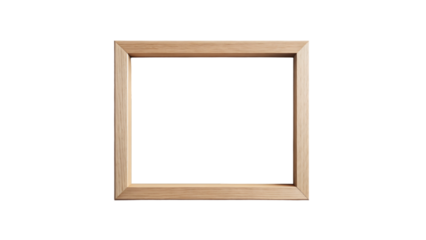 Empty picture frame awaits a cherished memory