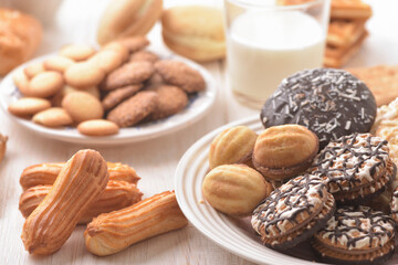 Still life with various cookies